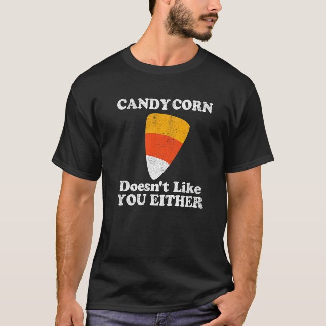 Camiseta Caramelo de Maíz Tampoco Te Cae Bien  Disfraz de H (Anverso)