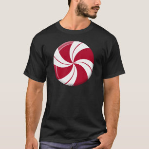 Camiseta Caramelo de Raya de Torbellino de Menta