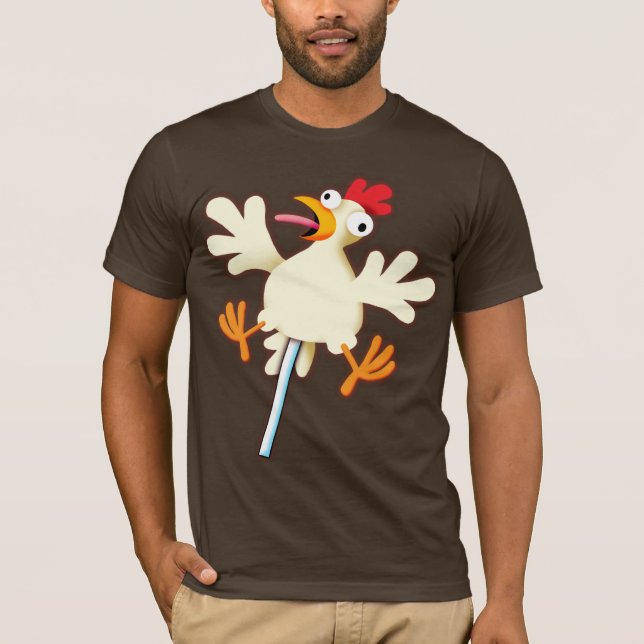 Camiseta ¡Caramelo del pollo! (Anverso)