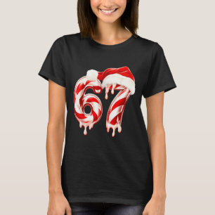 Camiseta Caramelo Derretido Caña 67 Diseño de Navidad, Somb