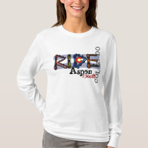 Camiseta Caramelos de snowboard de Aspen Colorado