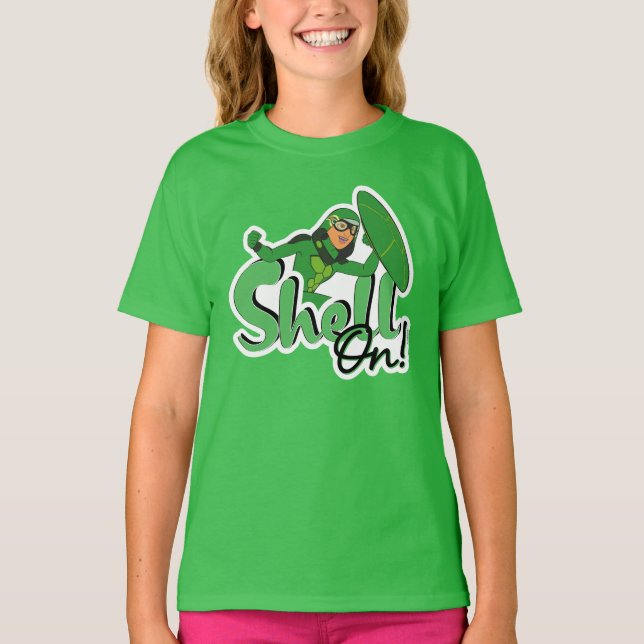 Camiseta Carapace | ¡Shell activado! (Anverso)