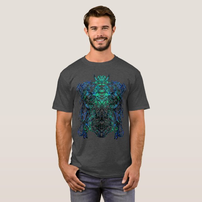 Camiseta caras brillantes (Anverso completo)