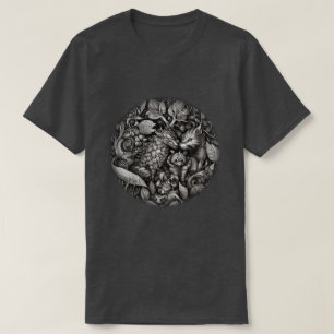 Camiseta Caras de bosque