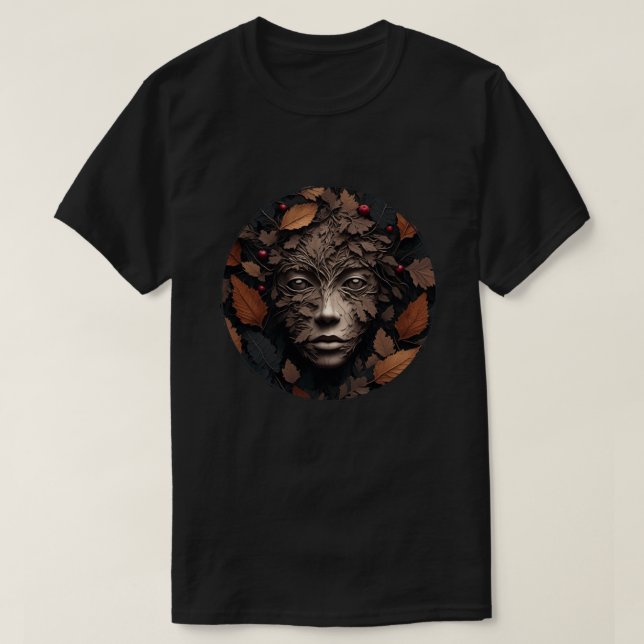 Camiseta Caras de bosque (Diseño del anverso)