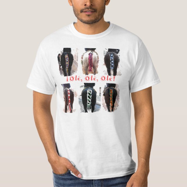 Camiseta Caras de caballo (Anverso)