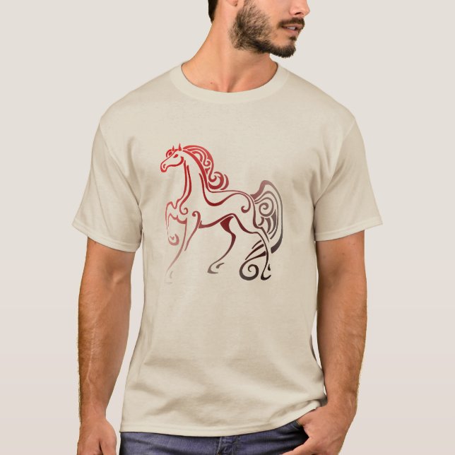 Camiseta Caras de caballo (Anverso)