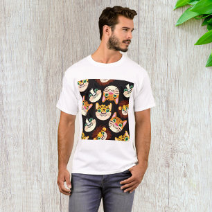 Camiseta Caras de gato