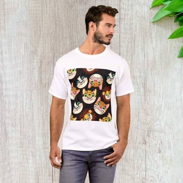 Camiseta Caras de gato (Subido por el creador)