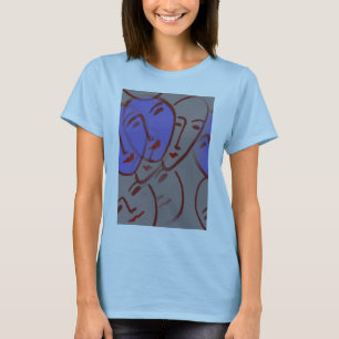Camiseta Caras del estilo de Matisse