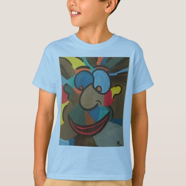 Camiseta ¡Caras en camino! (Anverso)