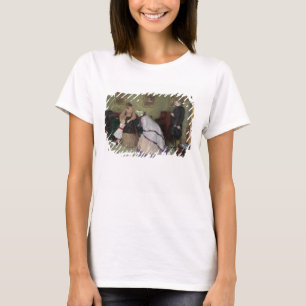 Camiseta Caras extrañas (w/c y bodycolour en el papel)