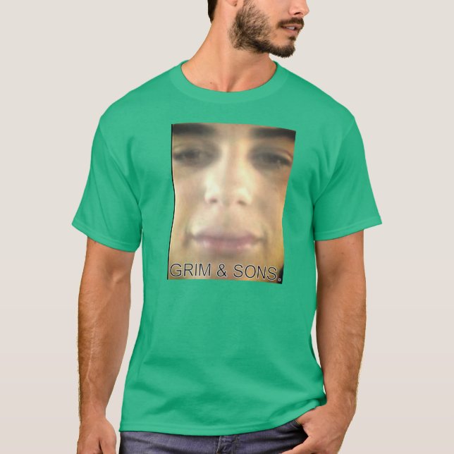 CAMISETA CARAS SEVERAS Y DE LOS HIJOS (Anverso)