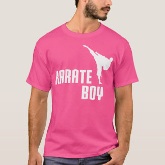 Camiseta Carate Boy Shirt Gracioso regalo de artes marciale