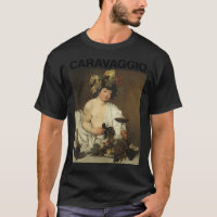 Caravaggio, Bacchus â€"Camiseta de cuadros famosos