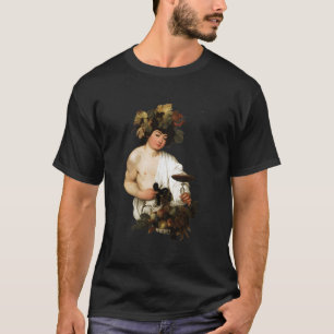 Camiseta Caravaggio Bacchus Pintura Fina