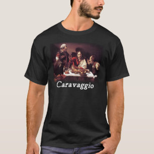 Camiseta Caravaggio - cena en Emmaus