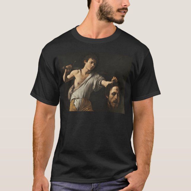 Camiseta Caravaggio David Con La Cabeza De Goliat (Anverso)
