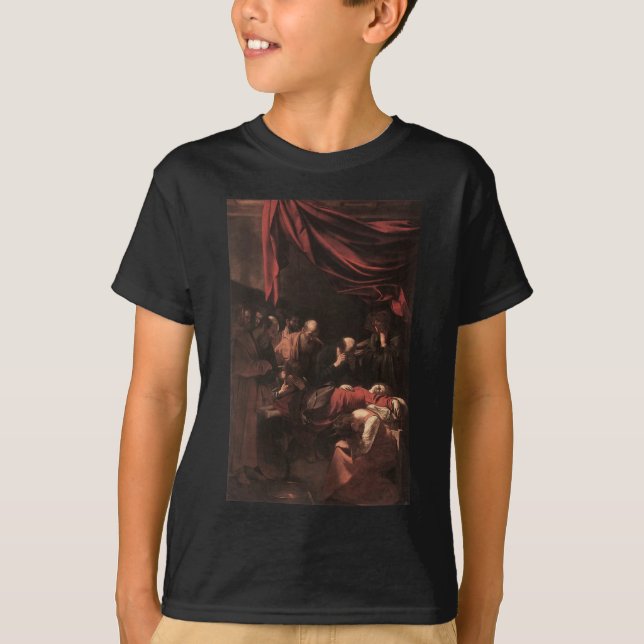 Camiseta Caravaggio la muerte de la Virgen (Anverso)