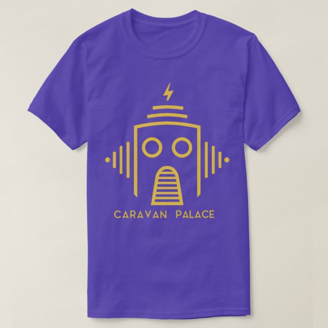 Camiseta caravan palace  (Diseño del anverso)