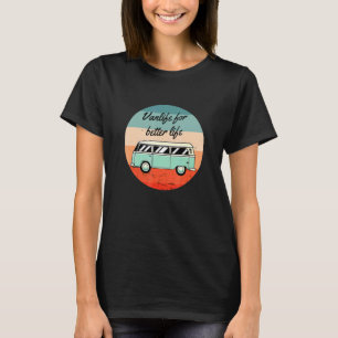 Camiseta Caravana Camper Retro Vintage Van Life