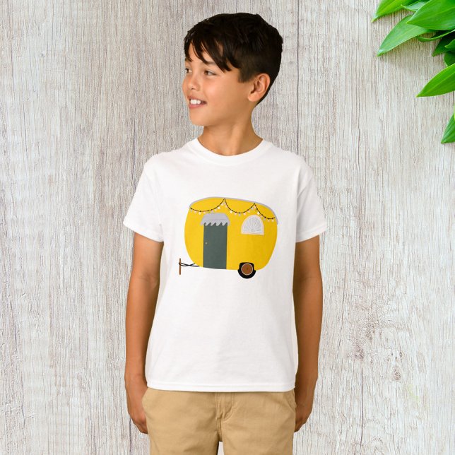 Camiseta Caravana Cute Amarilla (Subido por el creador)