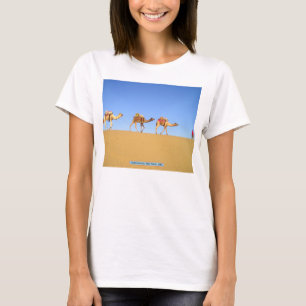 Camiseta Caravana de camellos, desierto de Thar, India