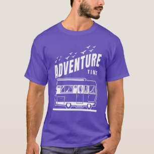 Camiseta Caravana de Camping Autocaravana Camper Frase retr