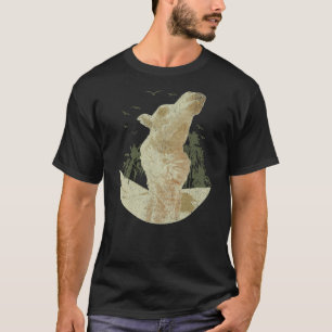 Camiseta Caravana de trenes Camel árabe desierto animal