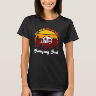 Camiseta Caravana Mens Motorhome para el campamento de papá