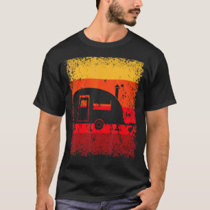 Camiseta Caravana Motorhome Camping Camper Holiday Vintage 