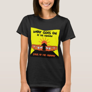 Camiseta Caravanning   Caravanas estáticas   Camping de car