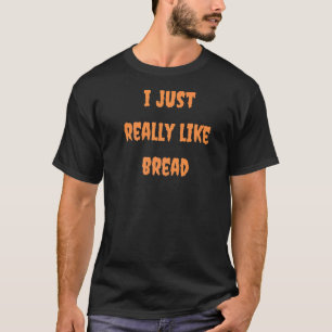 Camiseta Carbohidratos de pan Naranja de Gótico espumoso de