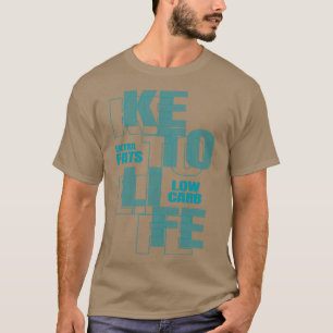 Camiseta Carbón baja de vida de Keto