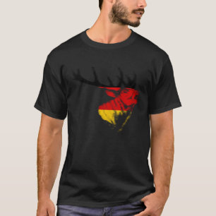 Camiseta Carbón de alce trippy aullante caribú de alce Alem