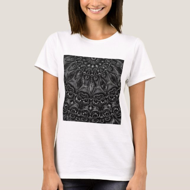 Camiseta Carbón Mandala (Anverso)