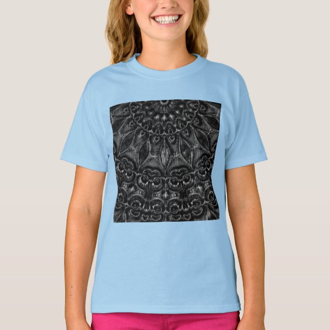 Camiseta Carbón Mandala T-Shirt (Anverso)