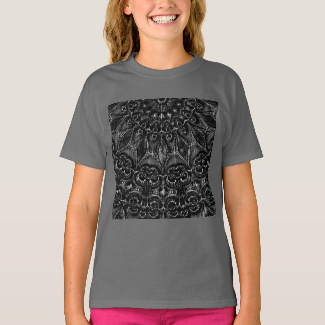 Camiseta Carbón Mandala T-Shirt (Anverso)