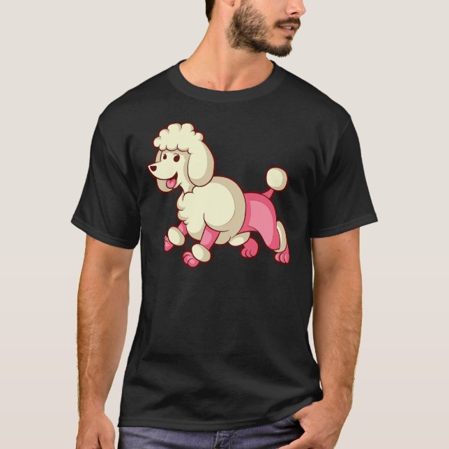 Camiseta Carbón rosa animal (Anverso)