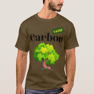 Camiseta Carbon Tax Climate Change Tree Design