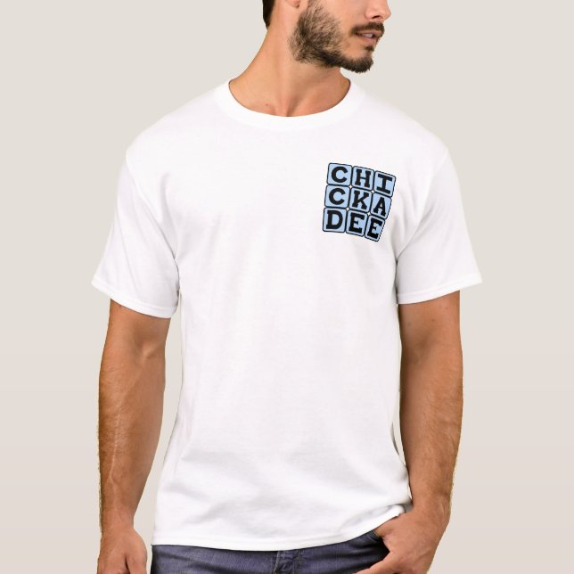 Camiseta Carbonero, ave norteamericana (Anverso)