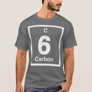 Camiseta Carbono C, Elementos Periódicos de Mesa, 6º Cumple