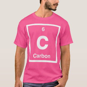 Camiseta Carbono - C - Tabla periódica de elementos - Cienc
