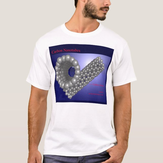 Camiseta Carbono Nanotubes (frente) (Anverso)