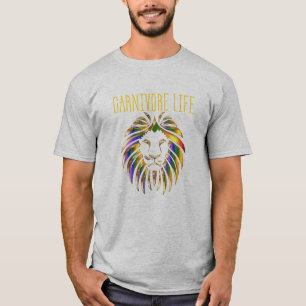 Camiseta Carburador keto del león cero de la vida del
