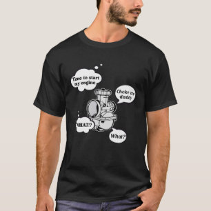Camiseta Carburetor Choke Me Daddy Biker