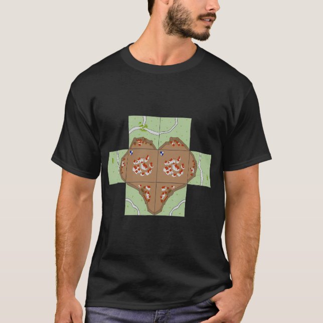 Camiseta Carcassonne Board (Anverso)