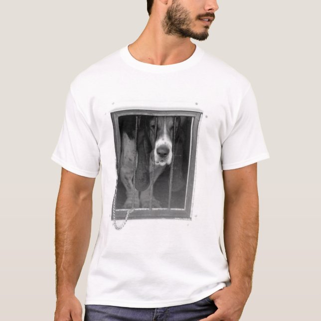 Camiseta cárcel del perro de afloramiento (Anverso)