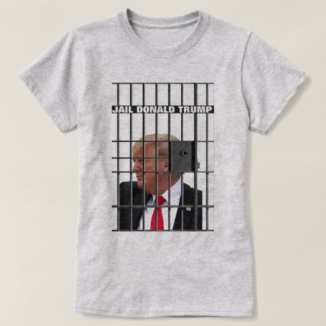 Camiseta Cárcel Donald Trump (Diseño del anverso)