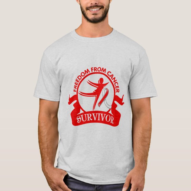 Camiseta Carcinoma de células escamosas - libertad del (Anverso)
